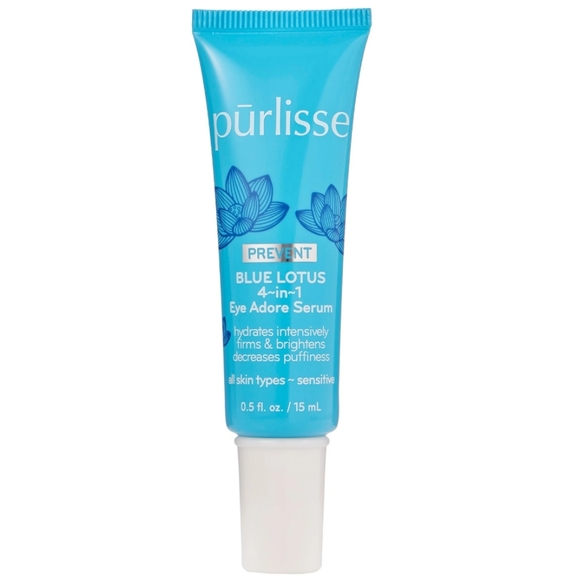 NEW Purlisse Blue Lotus 4-in-1 Eye Adore Serum - Picture 3 of 12